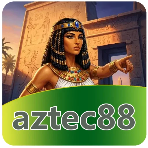 Pratinjau antarmuka aplikasi aztec88 setelah akun aktif